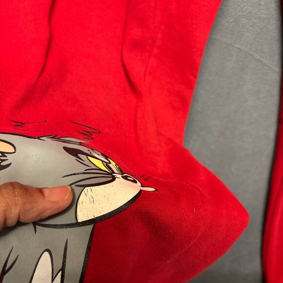 Tom & Jerry Sweatpants Joggers Short Pants Kids Medium Graphic Print Kidcore - Picture 7 of 9